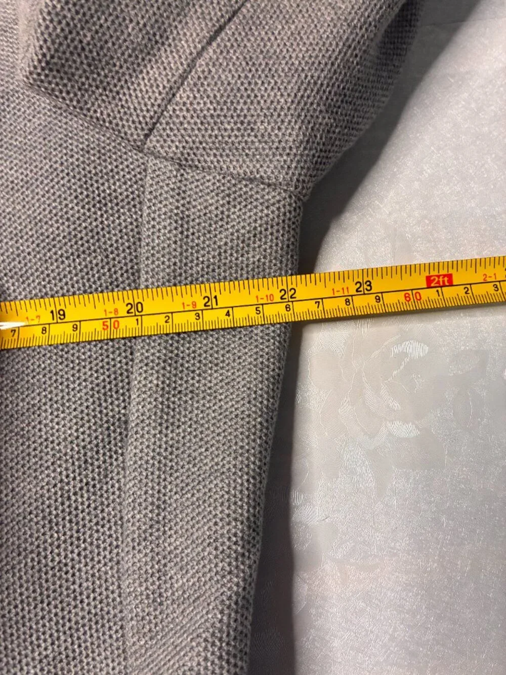 Banana Republic Cotton Woven Suit Mens Jacket Blazer 44R Gray Work Career